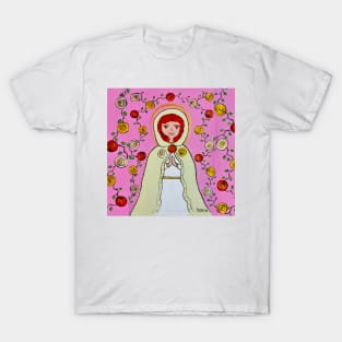 Virgencita "Rosa Mística" T-Shirt